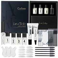 GOLLEE Lash Lift Brow Kit packaging signals at-home salon-quality results.