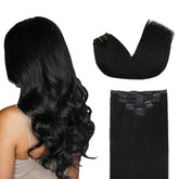 GOO GOO clip-in extensions package for quick, effortless styling