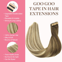 GOO GOO skin-weft invisible design for seamless blend
