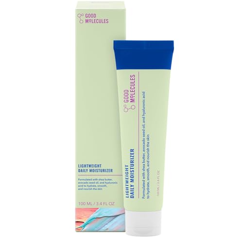 Good Molecules Lightweight Daily Moisturizer bottle pump for easy everyday hydration.