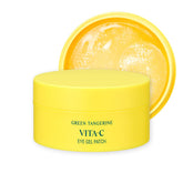 GOODAL Green Tangerine Eye Patches 60 Sheets pack hydrates under-eye skin.