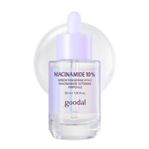 GOODAL Green Tangerine Vita C Niacinamide 10 Toning Ampoule bottle for radiant texture