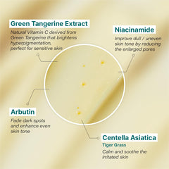 GOODAL Green Tangerine Vitamin C Derivatives closeup highlights potent antioxidants