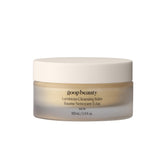 Goop Beauty Cleansing Balm packaging shown for premium makeup removal ritual.