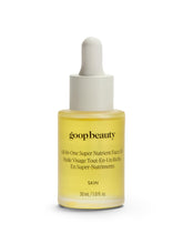 goop Beauty Nutrient Face Oil bottle highlighting hydration for smoother skin