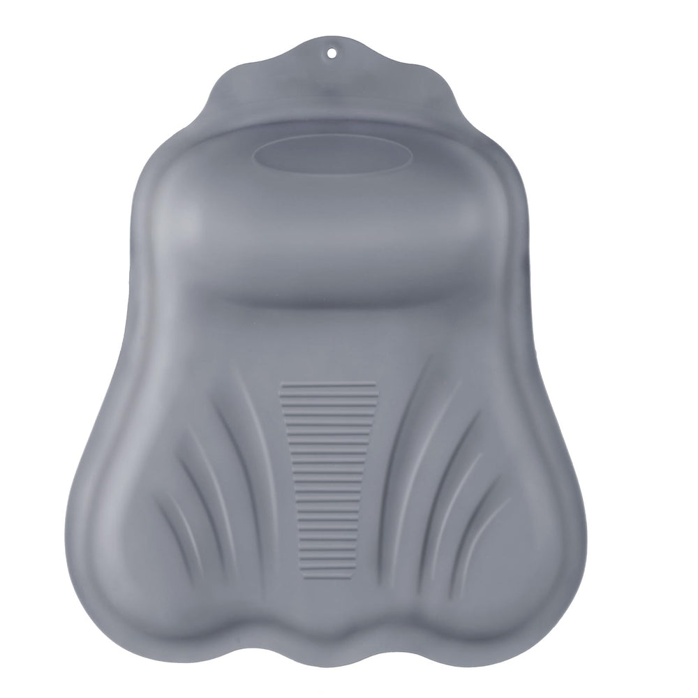 Goowin bath pillow front view highlights skin-friendly silicone comfort for head and neck.
