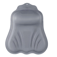 Goowin bath pillow front view highlights skin-friendly silicone comfort for head and neck.