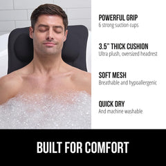 GORILLA GRIP FlexComfort technology delivers contouring support for back and shoulders.