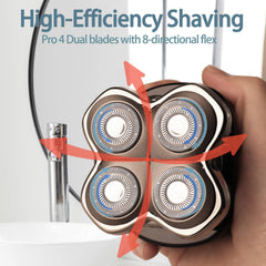 GORLENT Pro 4 4D floating head illustrating contour following