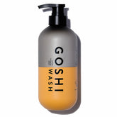GOSHI Super Vitamin Body Wash bottle pour shows easy pump application for daily cleansing