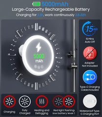 Gospire 3X battery indicator helps monitor charge for extended use