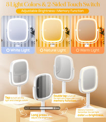 Gospire 1X and 7X magnification for detailed grooming