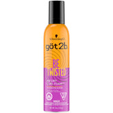 Got2b Be Twisted Air Dry Curl Foam bottle front shows flexible hold for curls