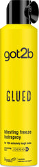 Got2B Glued Blasting Freeze Spray aerosol can provides extreme hold for events