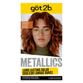 got2b Metallics bronzed-copper color-cream shown for a vibrant, long-lasting shade.