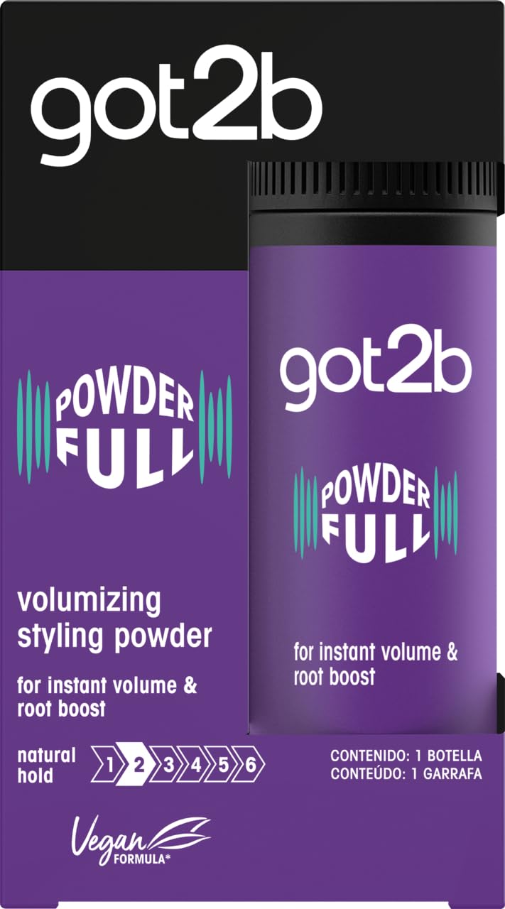 Got2B bottle front packaging showing product and instant volume benefit