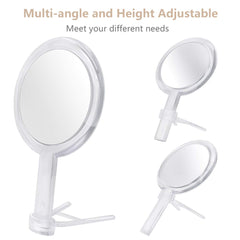 Gotofine handheld mirror designed for easy grip and portable travel use.