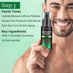 GOWLAVER facial scrub texture shot reveals gentle exfoliation for smoother skin