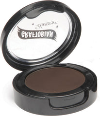 Graftobian Espresso Brown Cake Eyeliner compact shows silky powder for precise, long-wearing lines.