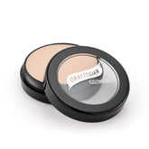 Graftobian HD Glamour Creme Foundation swatches show 65 shade options for precise matching.
