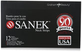 Graham Medical Sanek Display Neck Strips front view, protect clothing during patient visits.