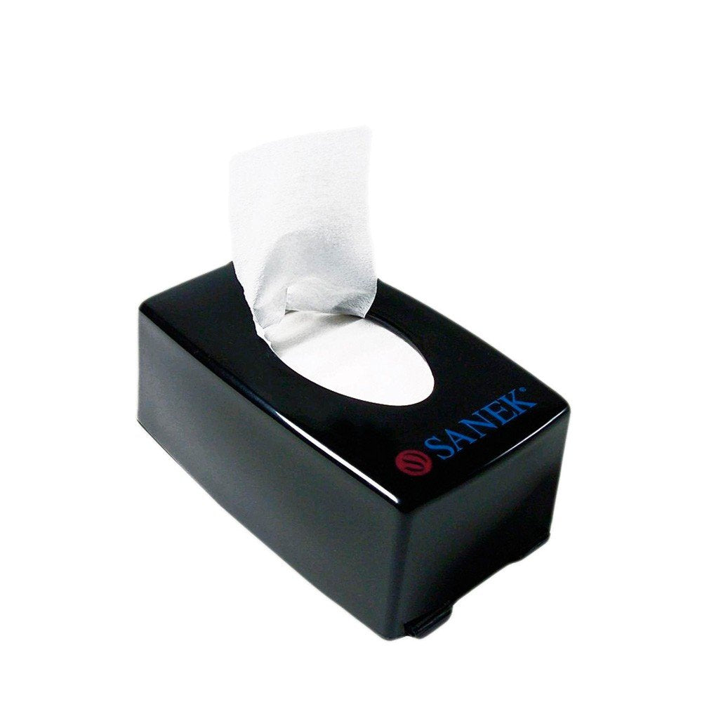 Graham Professional Beauty SANEK neck strip dispenser for quick, hygienic client prep