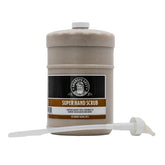 Grandpa Gus's Super Hand Scrub removes automotive grease with walnut-shell grit.