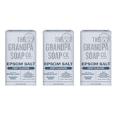Packaging spotlight: The Grandpa Soap Company Epsom Salt Bar Soap uses sustainable packaging.
