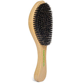 GranNaturals Medium Wave Brush with curved frame for comfortable daily brushing