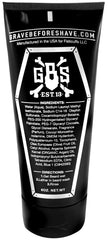 Grave Before Shave Beard Wash bottle pour demonstrates easy wash experience.