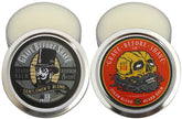 Grave Before Shave GBS True Man Beard Balm Dual Pack packaging for on-the-go beard taming.