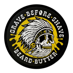 Grave Before Shave Teakwood Blend ingredients image shows nourishing oils for beard care.