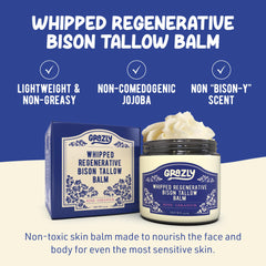 Grazly Manuka honey ingredient label signals nourishing care for sensitive skin.