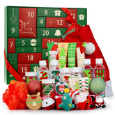 Green Canyon Spa Advent Calendar 2025 package front for daily pampering and holiday anticipation