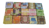 Greenwich Bay Trading Company Soap Sampler: fifteen mini bars for fragrance sampling and gifting