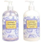 Greenwich Bay Trading hand soap bottle pump for moisturizing cleansing with lavender chamomile scent