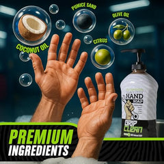 Grip Clean concentrated strength delivers efficient cleaning with less product waste