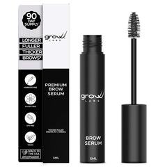 Grow Labs Eyebrow Growth Serum bottle for nourishing daily brow routine