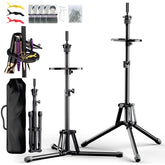 GSOW Wig Stand Tripod Base shows reinforced construction for stable wig mounting.