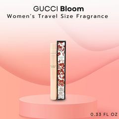 Gucci Bloom women floral bouquet close-up highlights bold, modern scent impression