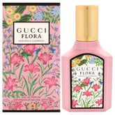 Gucci Flora Gorgeous Gardenia bottle-front view for everyday elegance and refined fragrance experience.
