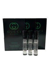 Gucci Guilty Essence mini bottle 1.5ml for on-the-go scent trials.