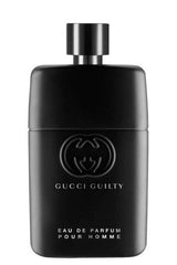 Gucci Guilty packaging close-up showing luxurious box for premium gifting