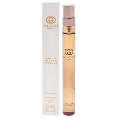Gucci Guilty Pour Femme Intense sampler lets you test before buying.