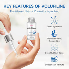 GUDE GUDE Volufiline texture close-up highlights visible fullness and smooth skin surface.