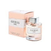 GUESS 1981 bottle front view showing classic glass design for everyday scent