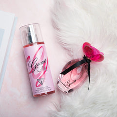 GUESS Girl Fragrance Mist spray action captures quick refresh