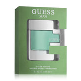 Guess Guess EDT bottle front shows bold masculine design for daily confidence