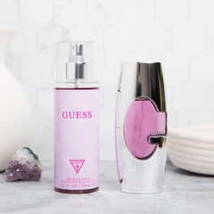 GUESS Women packaging box showing gift-ready presentation and timeless branding.