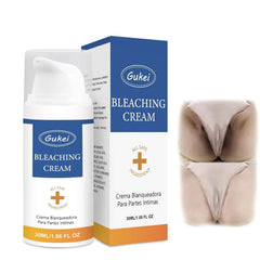 Gukei intimate area cream bottle for at-home brightening and even tone.